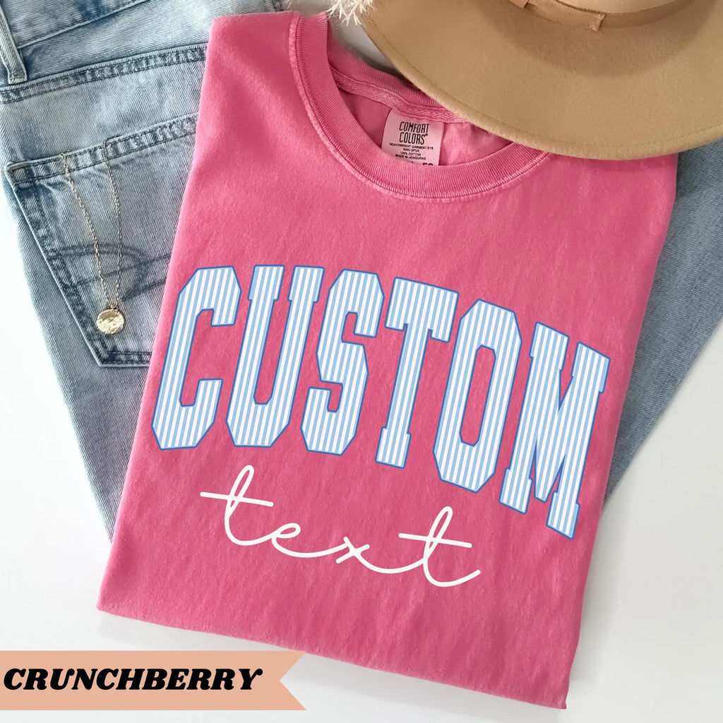 Short Sleeve Customized Tee