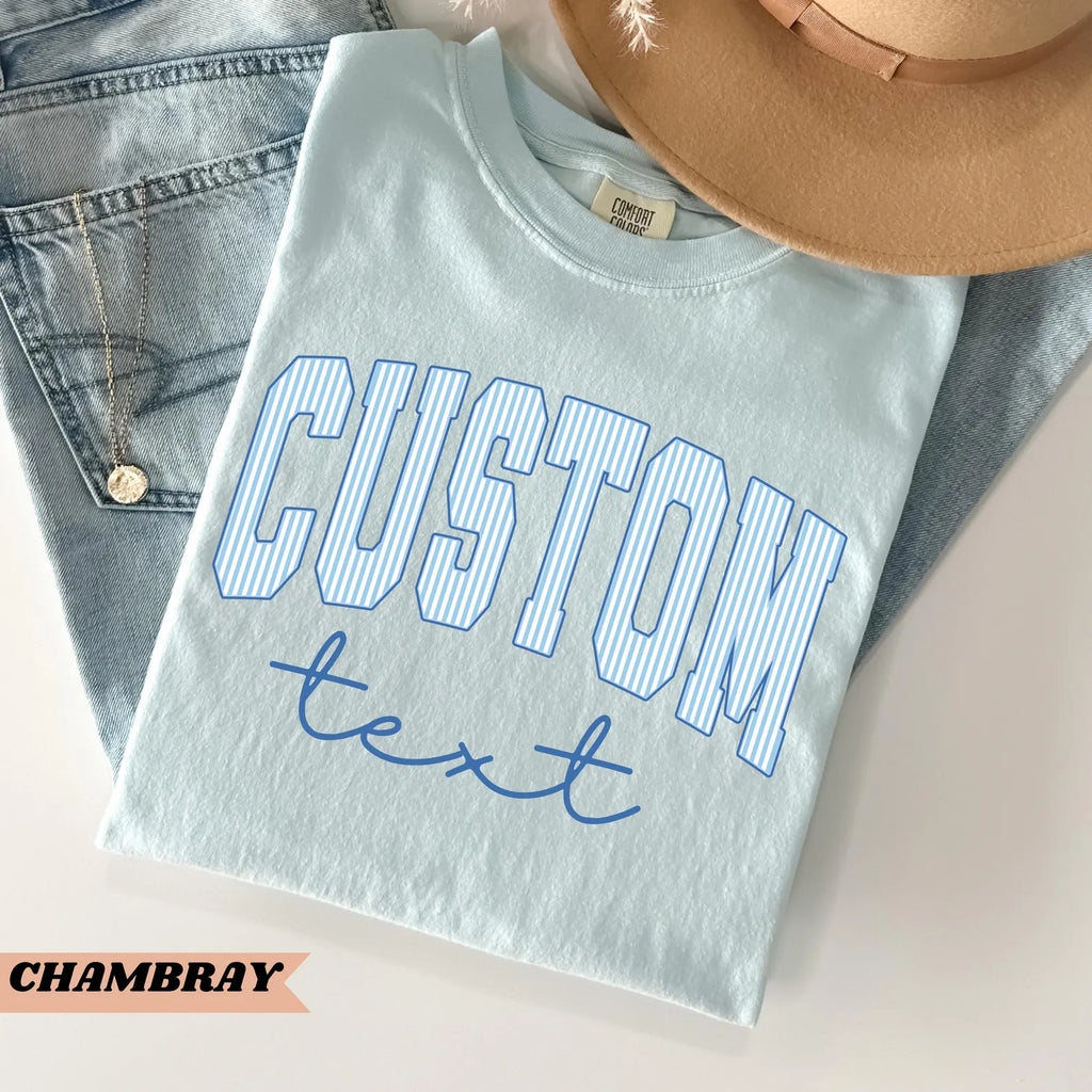Short Sleeve Customized Tee